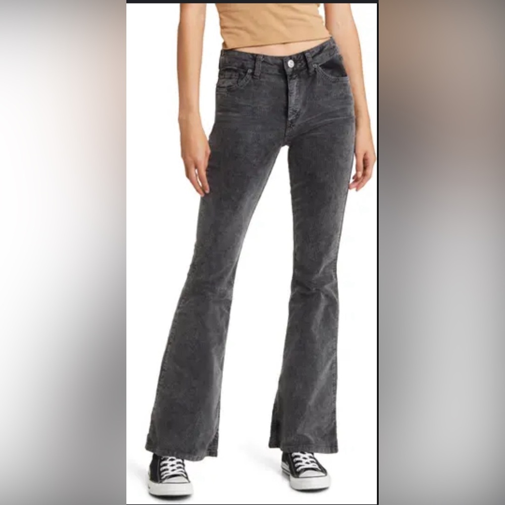BDG Urban Outfitters Mid Rise Corduroy Flare Pants